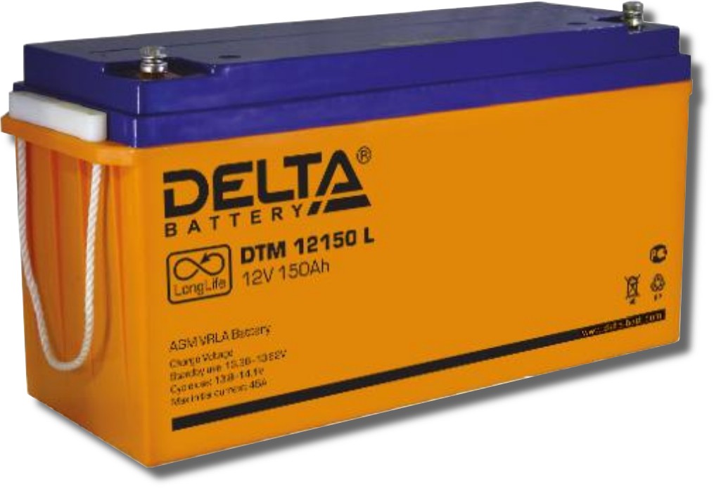 Аккумулятор DTM12150L, 12В, 150А/ч