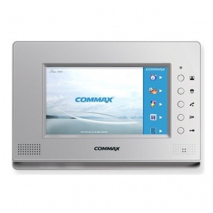COMMAX CDV - 71AM (Белый) Монитор цветного видеодомофона, 7'', 4 канала, громкая связь, память 128 кадров
