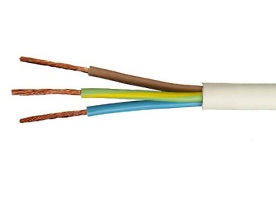 ПВС кабель силовой 3х1 ТУ, 3х1 мм2, 100 м
