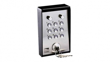 CAME 001S5000 Клавиатура кодовая 9-кнопочная/накладная с ключом и подсветкой