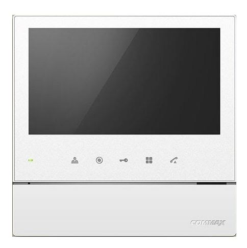 COMMAX CDV-70H2/XL (Белый) Монитор цветного видеодомофона, дополнительно вызов аудио/видео (при наличии камеры) от координатного подъездного домофона +3-х вызывных блоков и 1-й камера наблюдения