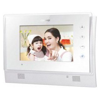 COMMAX CDV-70U (Белый) Монитор цветного видеодомофона, 7.0", TFT LCD, PAL/NTSC, без трубки (Hands Free), подключение 2х вызывных блоков и трубки DP-4VHP, вызов и связь "трубка-монитор", накладное исполнение, AC 110-240В