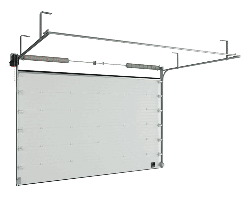 DOORHAN ISD01 Ворота секционные стандартная серия с калиткой, DUS-480-1.