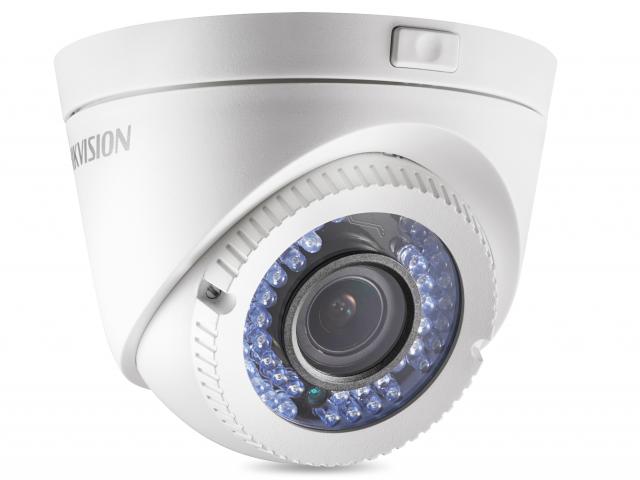 HikVision DS - 2CE56D1T - VFIR3 2Мп уличная купольная HD - TVI камера с ИК - подсветкой до 40м2Мп CMOS