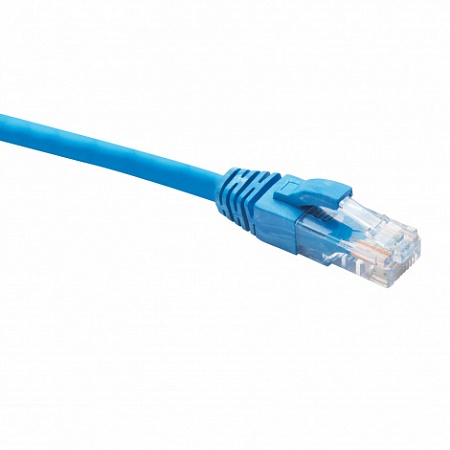 DATAREX RJ45-RJ45 U/UTP Cat.5e LSZH нг(А)-HF (DR-181511) Патч-корд (коммутационный шнур), 3м, синий