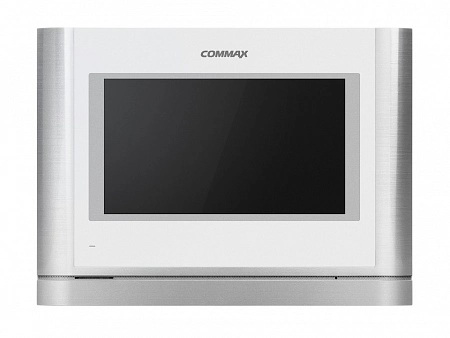 COMMAX CDV-704MA (Белый) (7&quot;) Монитор AHD, Сенсорный LCD, Разрешение 1024х600, подключение 2-х вызывных панелей DRC-40KHD; DRC-4CPHD, и 2-х видеокамер 1,3Mp, дополнительно возможно подключение до 3-х мониторов, интерком до 4-х мониторов в системе, автомат