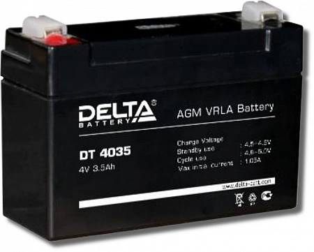 Аккумулятор DT4035, 4В, 3.5А/ч