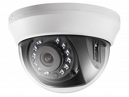 Hikvision DS-2CE56D1T-IRMM 2Мп внутренняя купольная HD-TVI камера с ИК-подсветкой до 20м2Мп CMOS